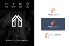 Homes Real Estate Logo Template Product Image 4
