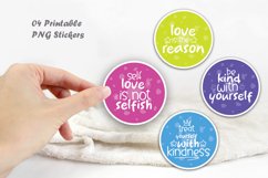 Cute and positive printable stickers Product Image 1