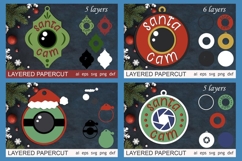 Christmas bundle laser cut, Ornament, Decoration svg layered Product Image 16