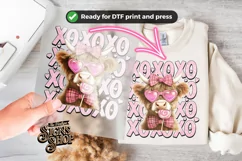 Highland Cow Valentines Coquette PNG | DTF and Sublimation Product Image 2