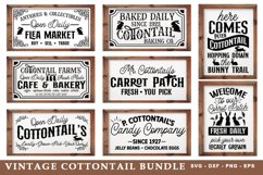 Vintage Cottontail SVG Bundle - Easter Bunny SVG Product Image 1