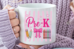 Pre K PNG, Retro Back to School Sublimation Product Image 6