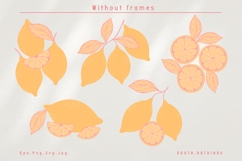 Pre-made Colorful Lemons Vector Art Compositions Product Image 5