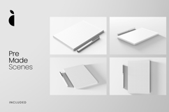 Notepad &amp; Pen Mockup Kit Product Image 3