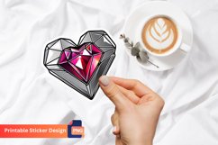 Precious Gemstone Sticker, Gemstone Collection Sticker Product Image 1