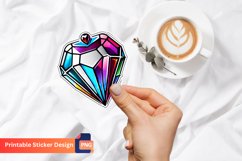 Precious Gemstone Sticker, Gemstone Collection Sticker Product Image 1
