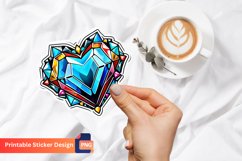 Precious Gemstone Sticker, Gemstone Collection Sticker Product Image 1