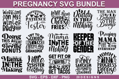 Pregnancy SVG Bundle - Pregnancy SVG Design, Pregnancy SVG Product Image 1
