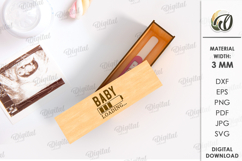 Pregnancy test boxes Bundle Laser Cut. Baby Announcement SVG Product Image 11