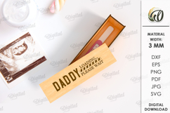 Pregnancy test boxes Bundle Laser Cut. Baby Announcement SVG Product Image 7