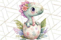 Dinosaur Clipart, Dino Nursery Art PNG Product Image 5