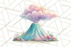 Dinosaur Clipart, Dino Nursery Art PNG Product Image 2