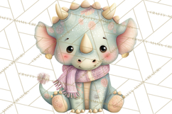 Dinosaur Clipart, Dino Nursery Art PNG Product Image 4