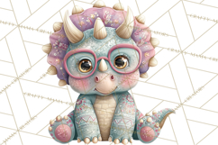 Dinosaur Clipart, Dino Nursery Art PNG Product Image 2