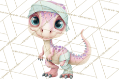 Dinosaur Clipart, Dino Nursery Art PNG Product Image 5