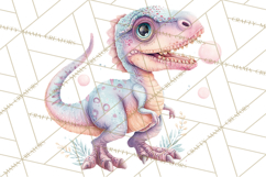 Dinosaur Clipart, Dino Nursery Art PNG Product Image 2