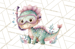 Dinosaur Clipart, Dino Nursery Art PNG Product Image 5