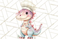 Dinosaur Clipart, Dino Nursery Art PNG Product Image 2