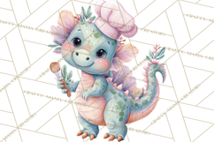 Dinosaur Clipart, Dino Nursery Art PNG Product Image 3