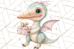 Dinosaur Clipart, Dino Nursery Art PNG Product Image 2