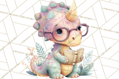 Dinosaur Clipart, Dino Nursery Art PNG Product Image 4