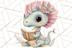 Dinosaur Clipart, Dino Nursery Art PNG Product Image 5