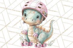 Dinosaur Clipart, Dino Nursery Art PNG Product Image 5