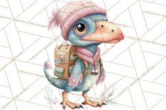 Dinosaur Clipart, Dino Nursery Art PNG Product Image 4