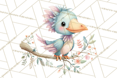 Dinosaur Clipart, Dino Nursery Art PNG Product Image 5