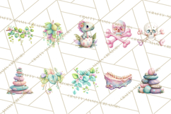 Dinosaur Clipart, Dino Nursery Art PNG Product Image 3