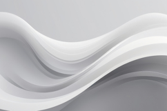 White &amp; Gray Abstract Wavy Background Product Image 1