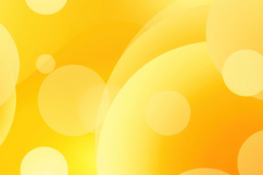 Bright Yellow Orange Circles Background Product Image 1