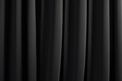 Black Theater Curtain Fabric background Product Image 1