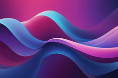 Wavy Gradient Abstract Modern Design Background Product Image 1