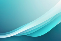 Blue Gradient Wave Abstract Background Product Image 1