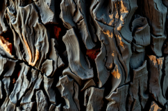 Burnt Tree Bark Texture Background Product Image 1