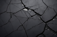 Dark Grey Cracked Stone Background Product Image 1
