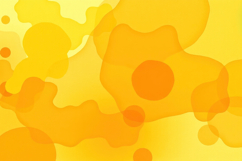 Warm Yellow Orange Blobs Background Product Image 1