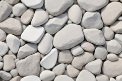 White Pebble Stone Texture Background Product Image 1