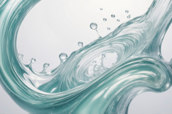 Clear Water Splash Swirl background Product Image 1