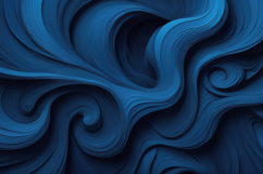 Dark Blue Wavy Swirls Background Product Image 1