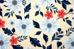 Daisy Blossom Pattern Background Product Image 1
