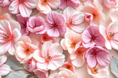 Pink Petal Bloom Cluster Background Product Image 1