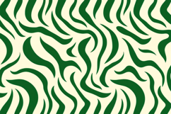 Green Animal Print Wave Background Product Image 1