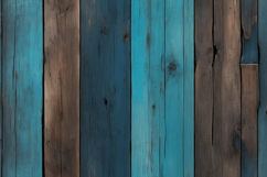 Blue Distressed Wood Background Product Image 1