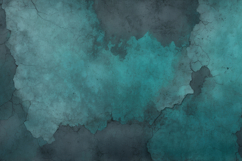 Aqua Teal Cracked Grunge Wall Background Product Image 1