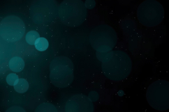 Dark Teal Bokeh Glitter Background Product Image 1