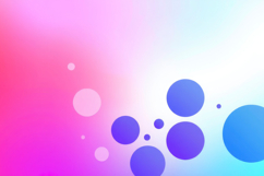 Pink Blue White Gradient Dots Background Product Image 1