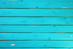 Bright Teal Painted Wood Background Product Image 1