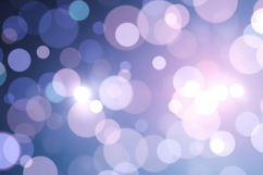 Purple Blue Vibrant Bokeh Lights Background Product Image 1